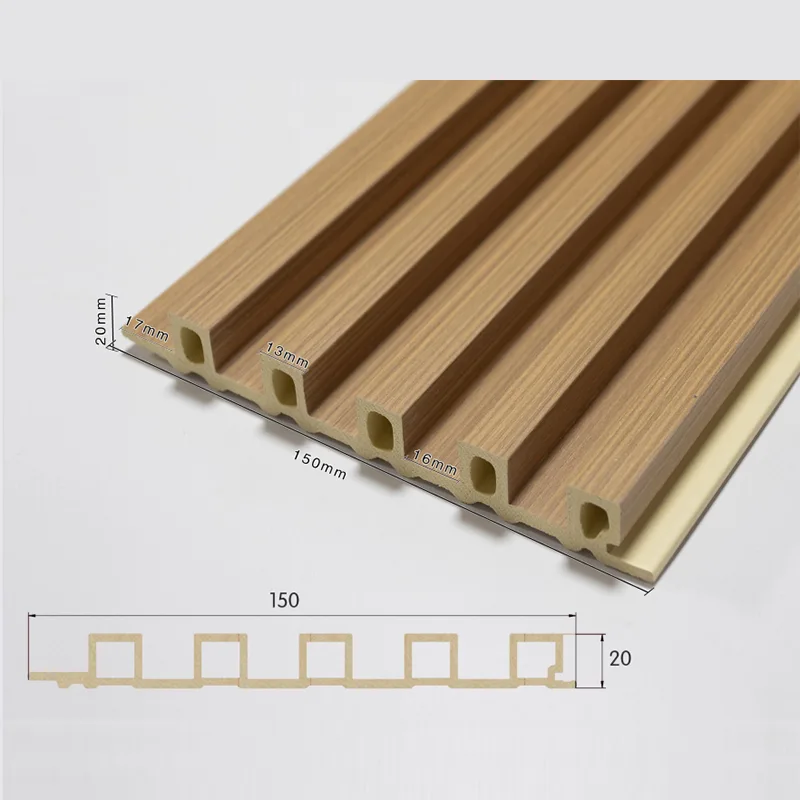 139 Panel estriado hueco de 5 rejillas