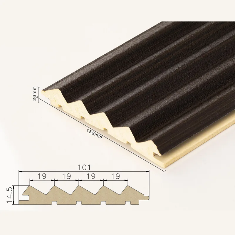 Panel estriado sólido de 5 rejillas de forma especial 95