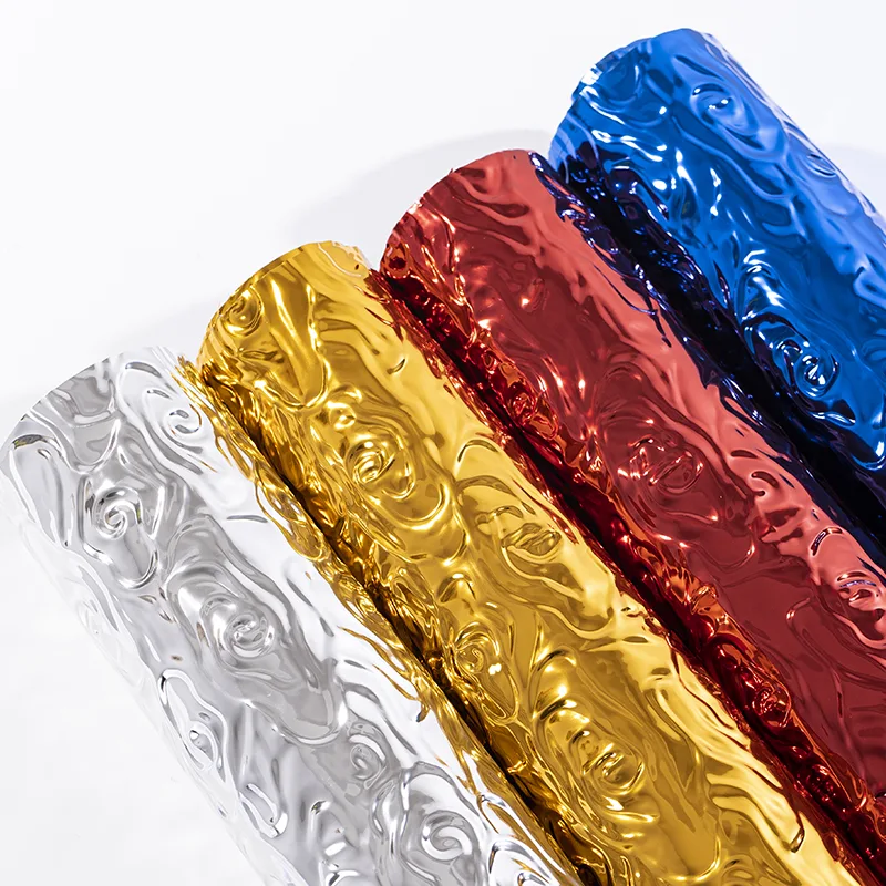 PET Water Ripple Solid Bamboo Fiber Wall Panel