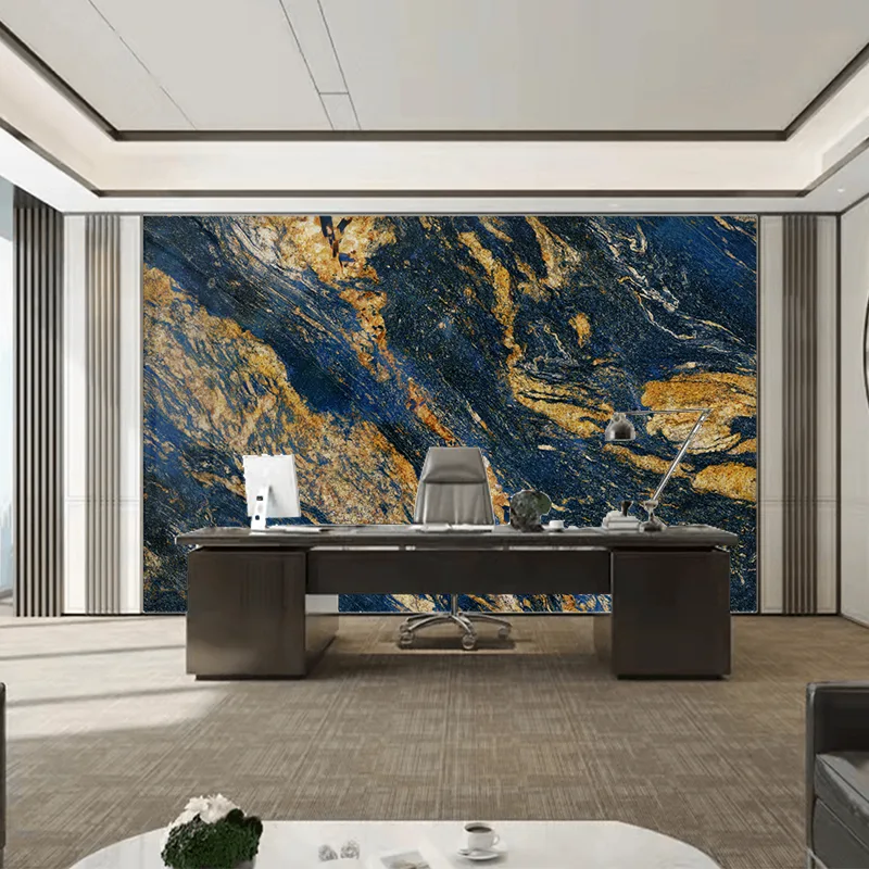 Panel de pared de fondo de mármol de la serie Stone de lujo