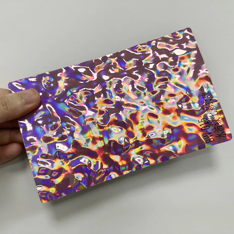 Panel de yeso PET resistente a impactos y ondulaciones de agua